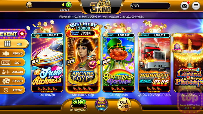 Bí quyết quay hũ tại cổng game 3King 3 Bắn Cá 3king Cổng Game Bắn Cá Săn Xu 2021