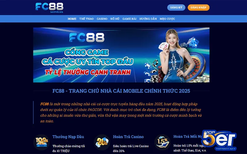 Top Nhà Cái Cá Độ Bóng Đá World Cup - 5 Sân Chơi Xanh Chín Cho Bet Thủ 6 Nhà cái FC88