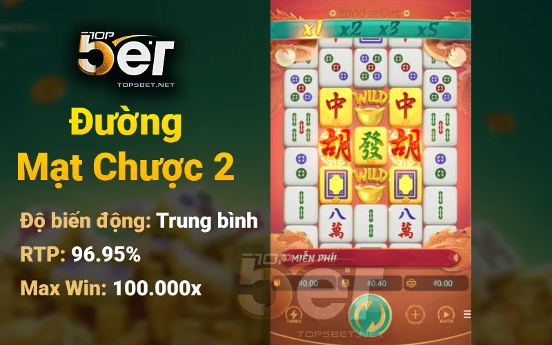 Top 10 Game Nổ Hũ Uy Tín 2026 - Giao Diện Hấp Dẫn, Thuật Toán Xanh Chín, RTP Cao 2 nổ hũ Đường Mạt Chược